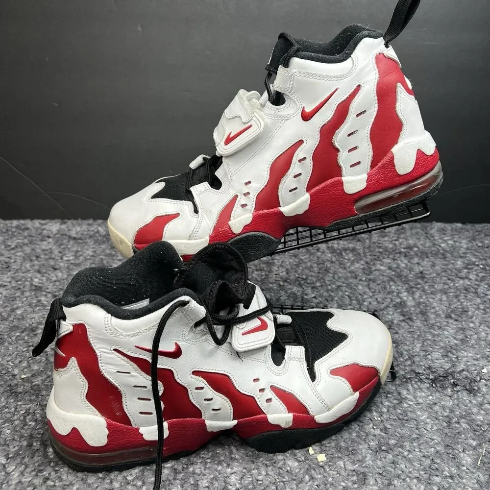 Nike Air Max DT 96 Red White Black Men’s 9 US Deion Sanders Turf